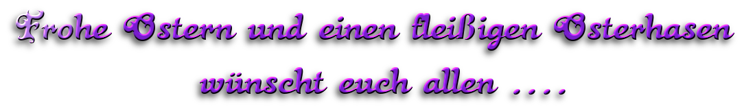 Frohe Ostern